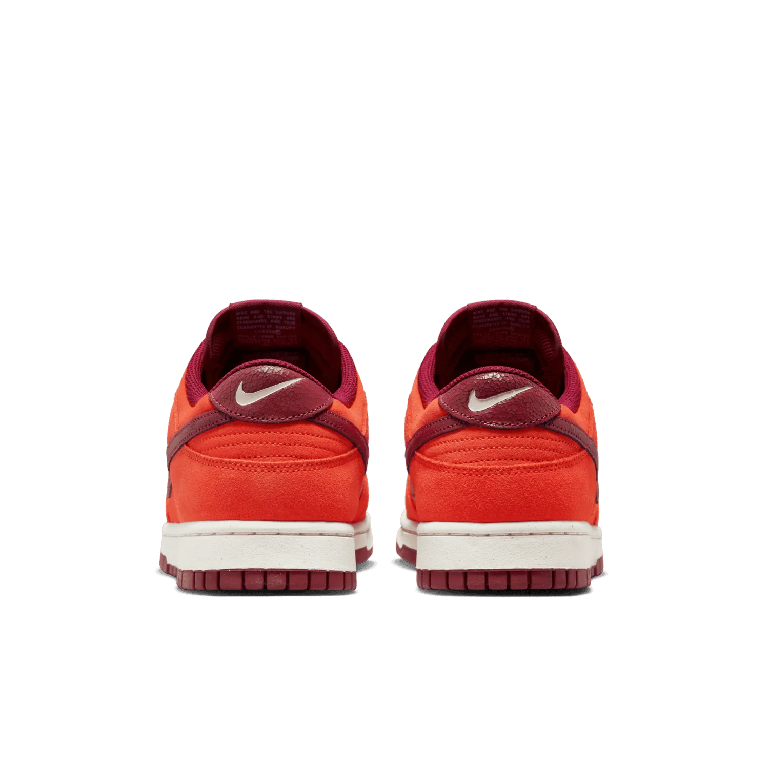 Nike Dunk Low Orange Suede image 5