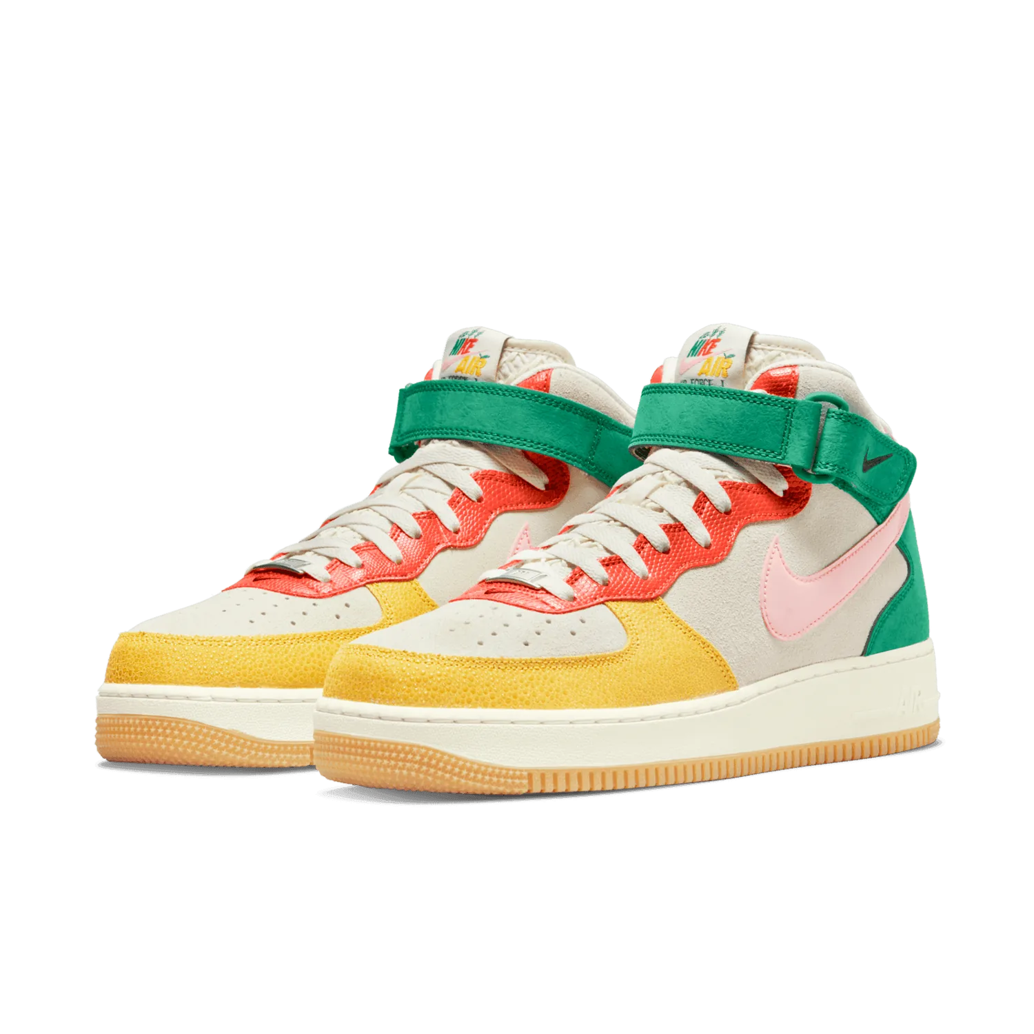 Nike Air Force 1 Mid Vivid Sulfur Rush Orange image 6