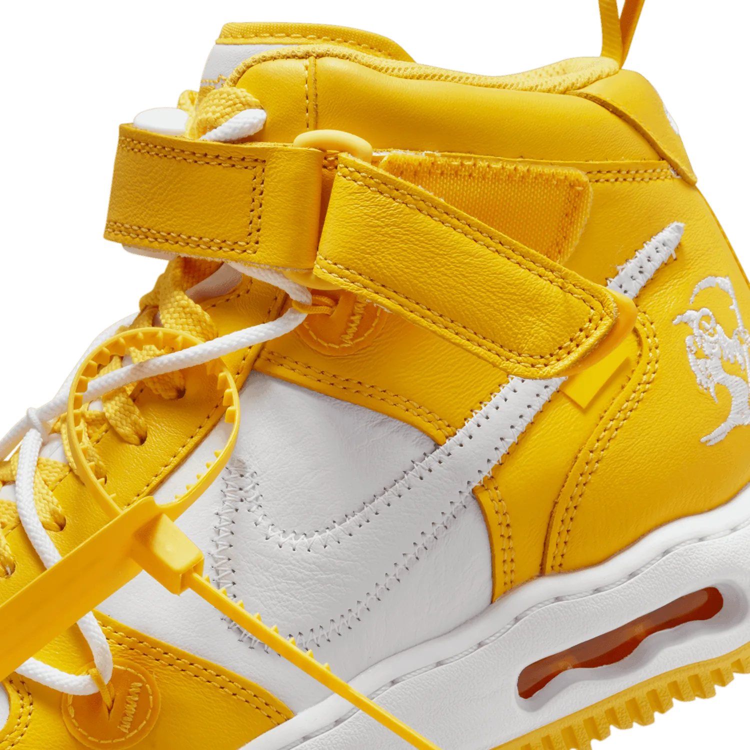 Nike Air Force 1 Mid SP Off-White Varsity Maize image 4