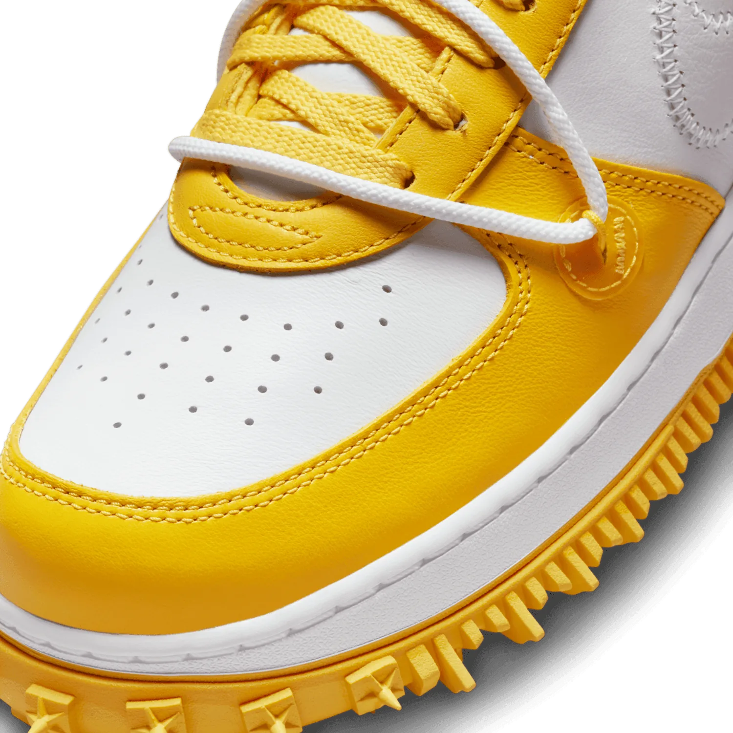 Nike Air Force 1 Mid SP Off-White Varsity Maize image 9