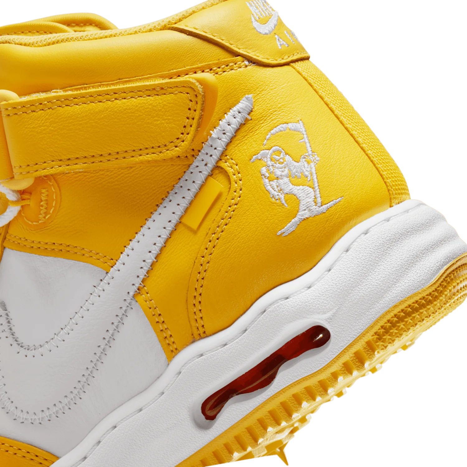 Nike Air Force 1 Mid SP Off-White Varsity Maize image 10