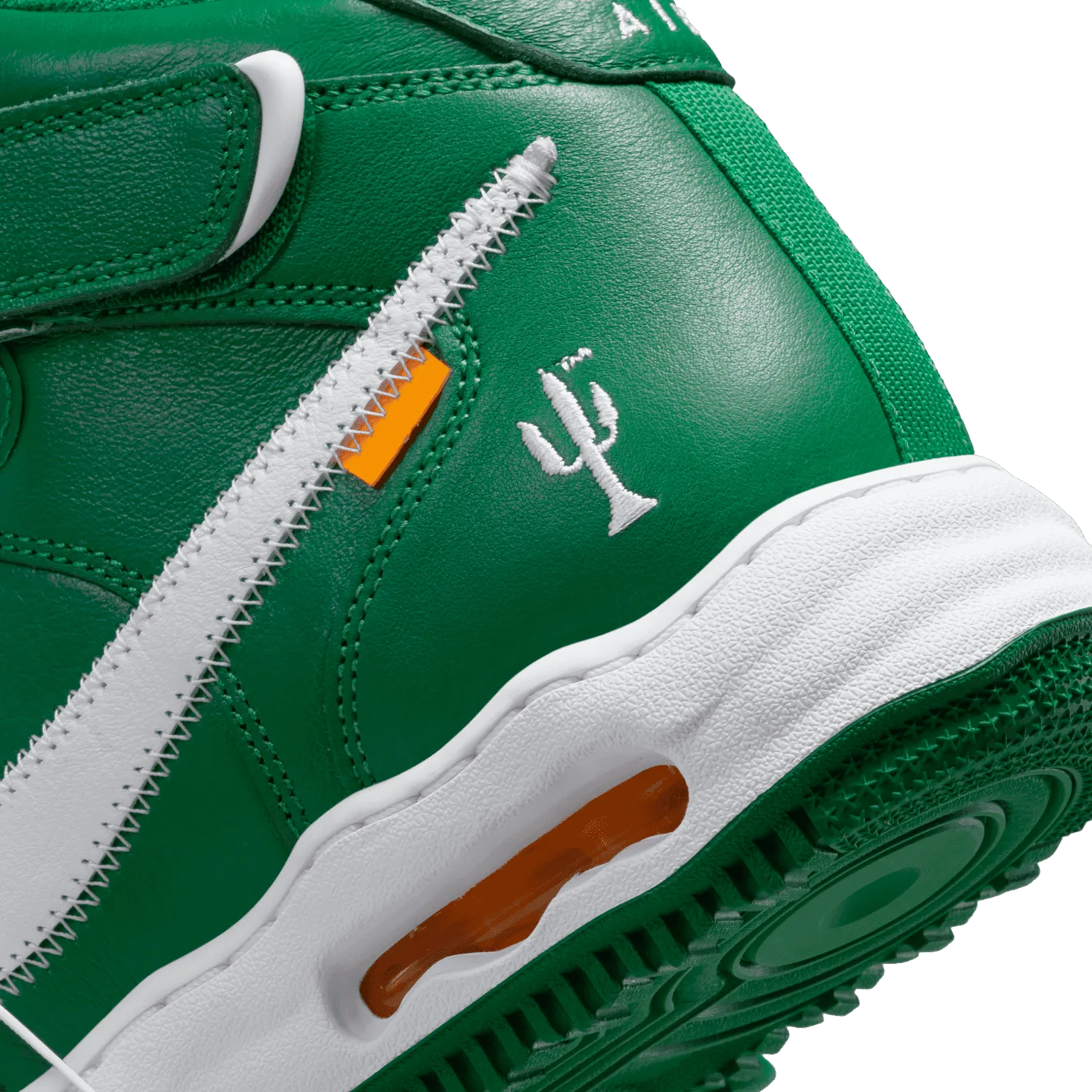 Nike Air Force 1 Mid Off-White Pine Green image 10