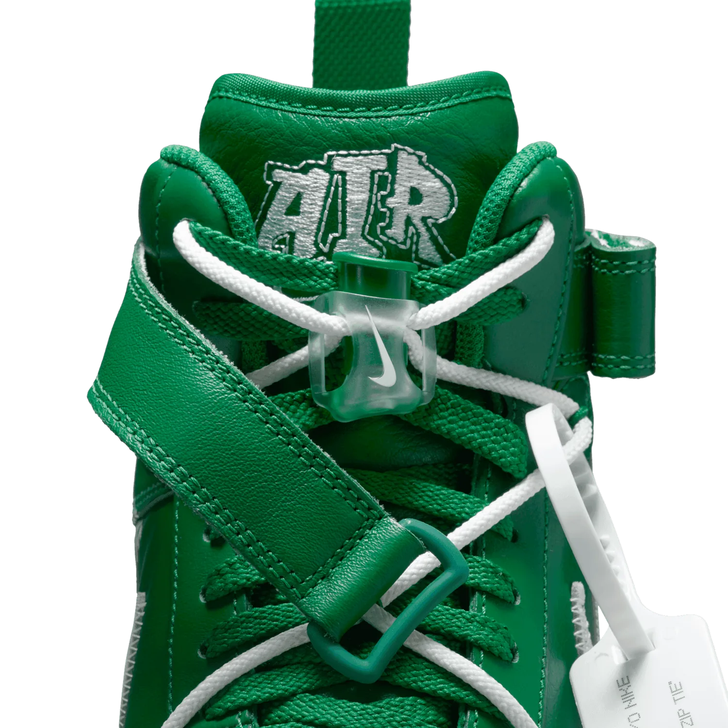 Nike Air Force 1 Mid Off-White Pine Green image 12