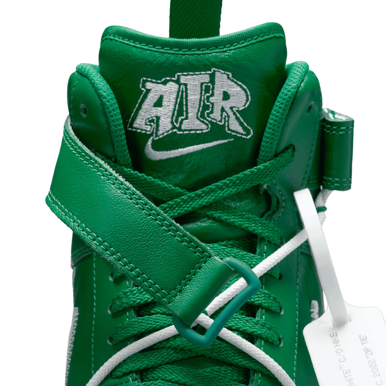 Nike Air Force 1 Mid Off-White Pine Green image 13
