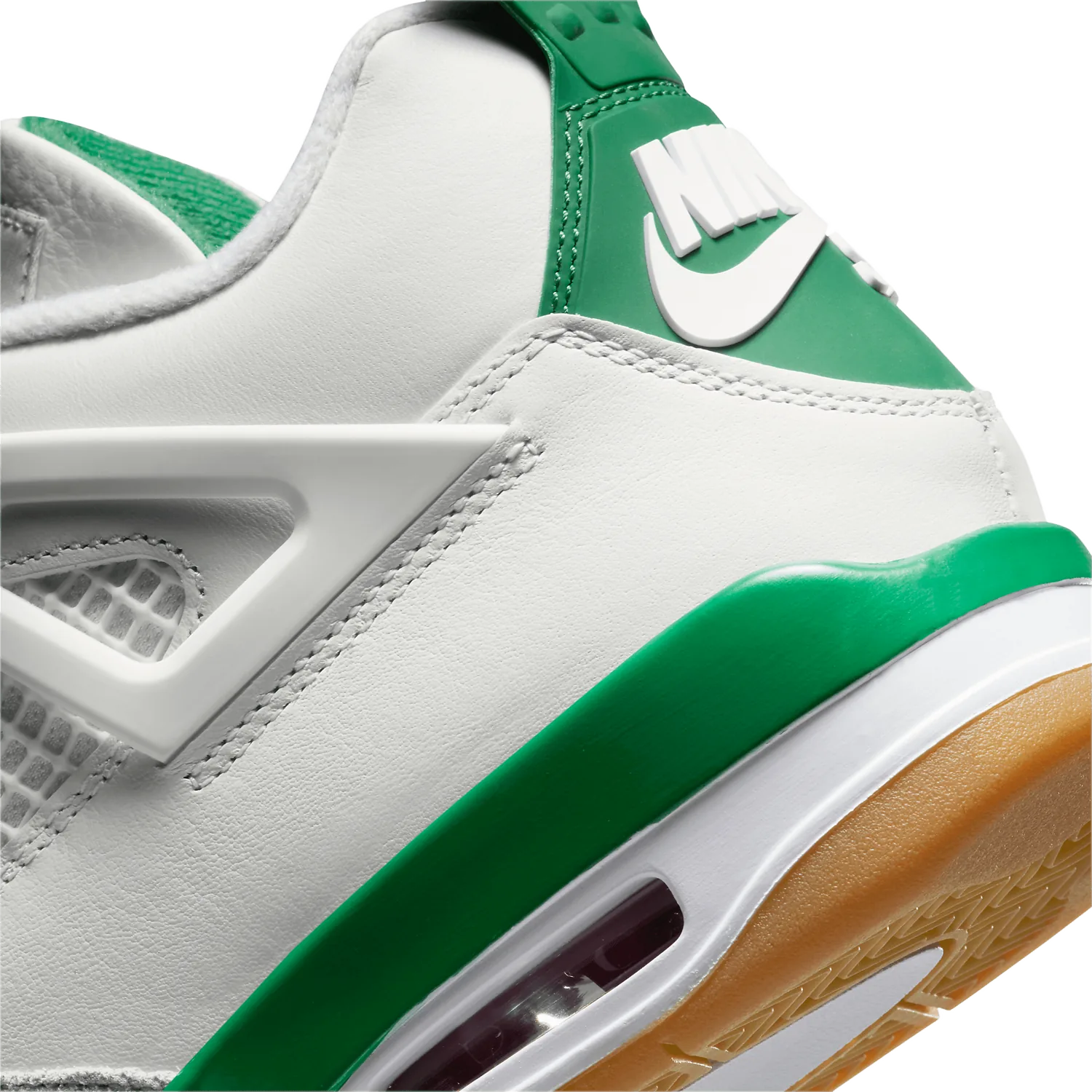 Air Jordan 4 Nike SB SP Sail Pine Green image 7