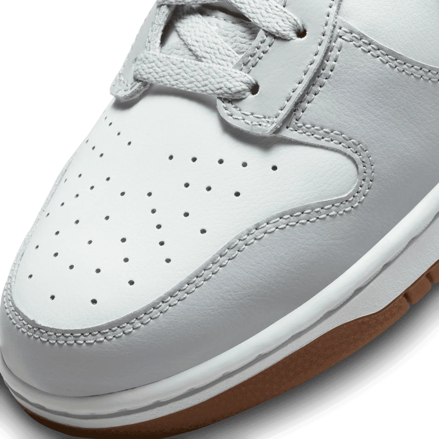 Nike Dunk High Chenille Swoosh Light Smoke Grey image 6