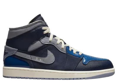 Air Jordan 1 Mid SE Craft Obsidian