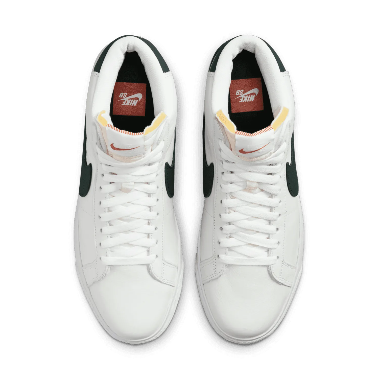Nike SB Zoom Blazer Mid Orange Label White Pro Green image 3