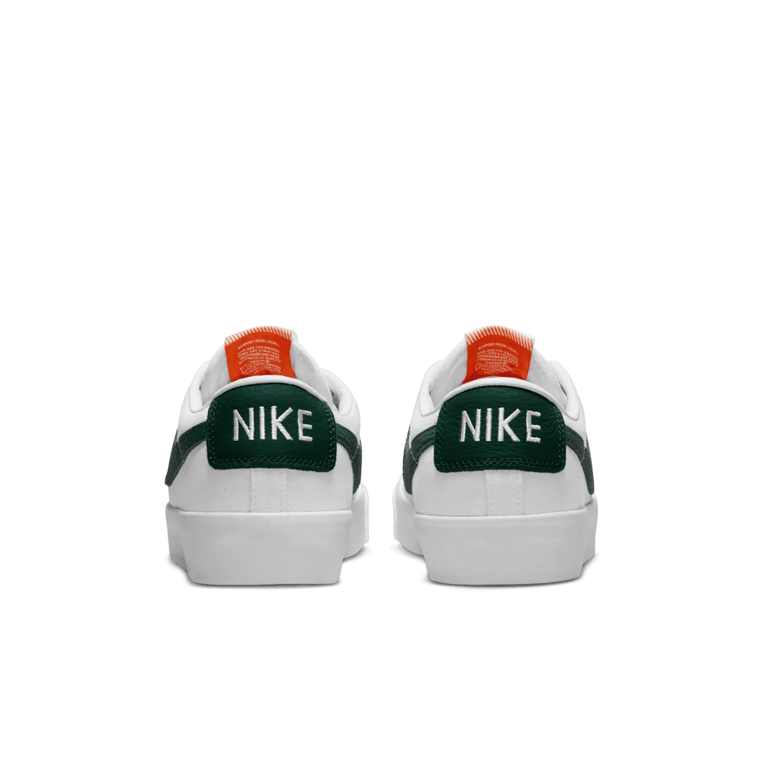 Nike SB Zoom Blazer Low GT Orange Label White Pro Green image 5
