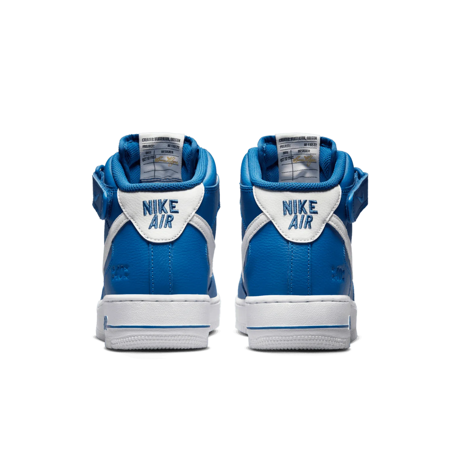 Nike Air Force 1 Mid 40th Anniversary Blue Jay image 5
