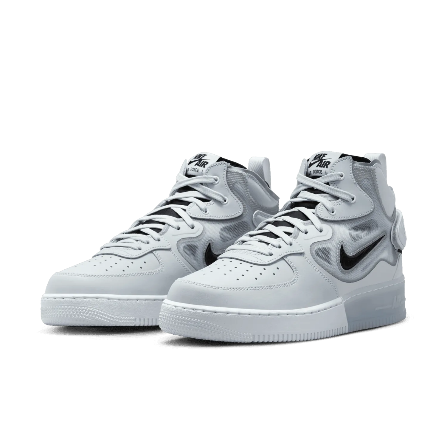 Nike Air Force 1 Mid React Pure Platinum image 4