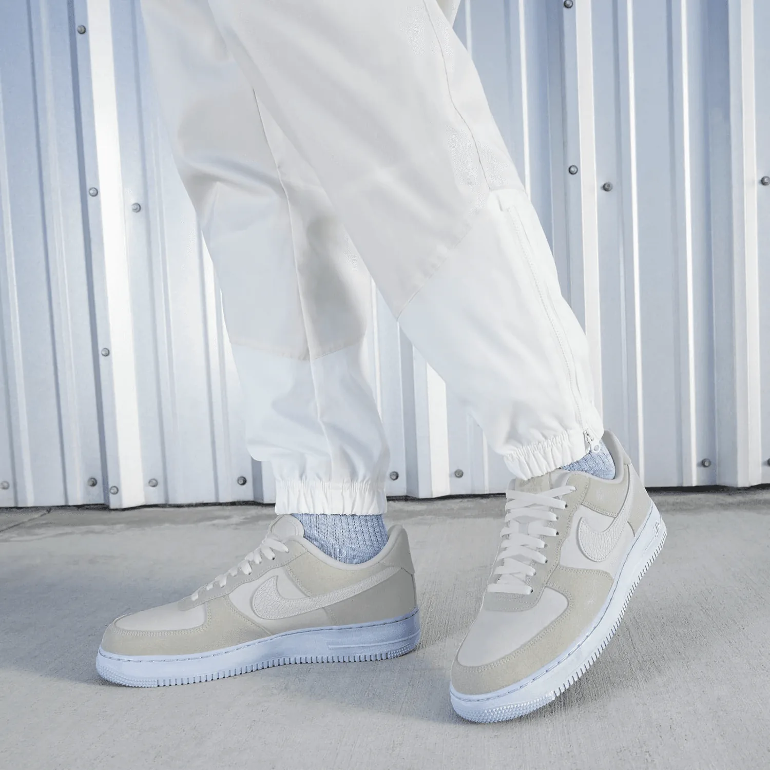 Nike Air Force 1 LV8 EMB Summit White Blue Whisper image 9