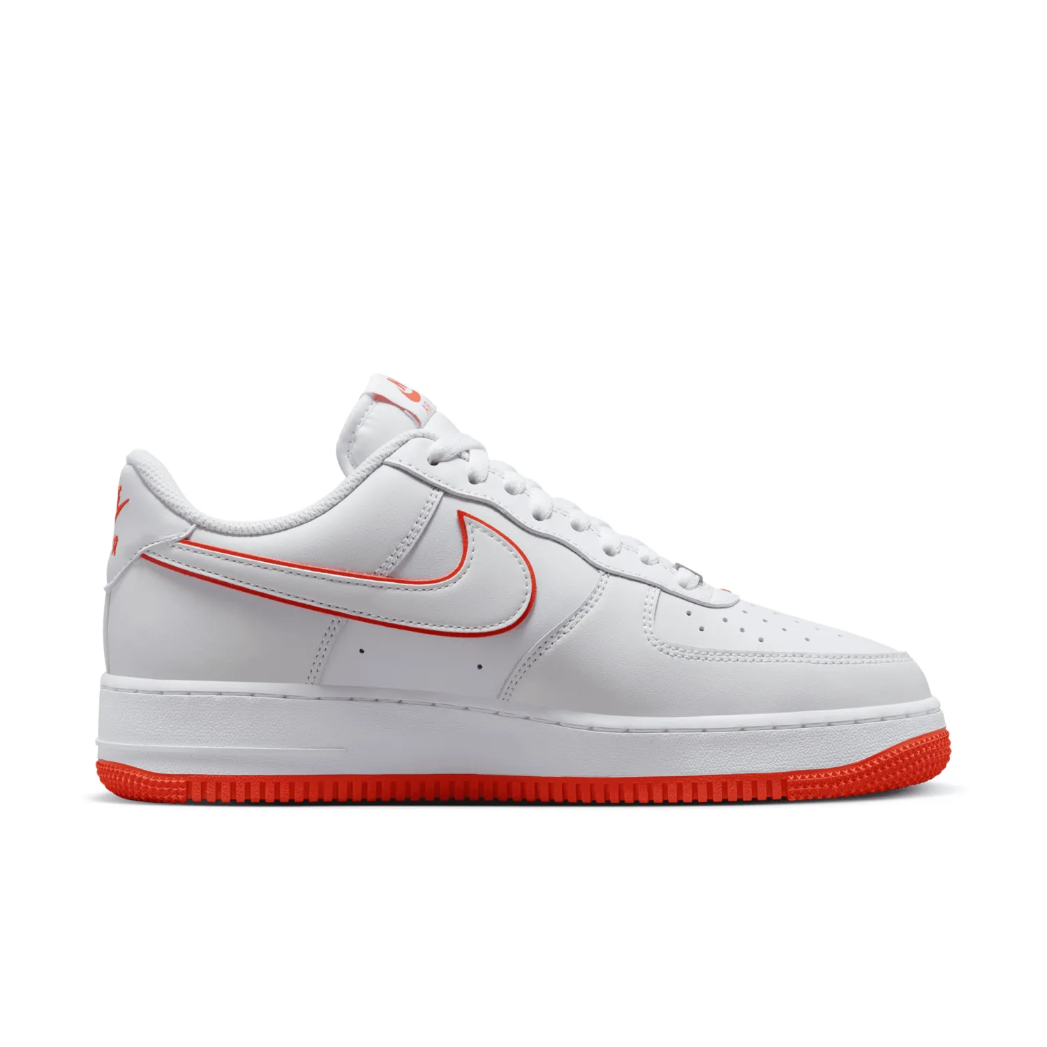 Nike Air Force 1 '07 'White Picante Red' image 3