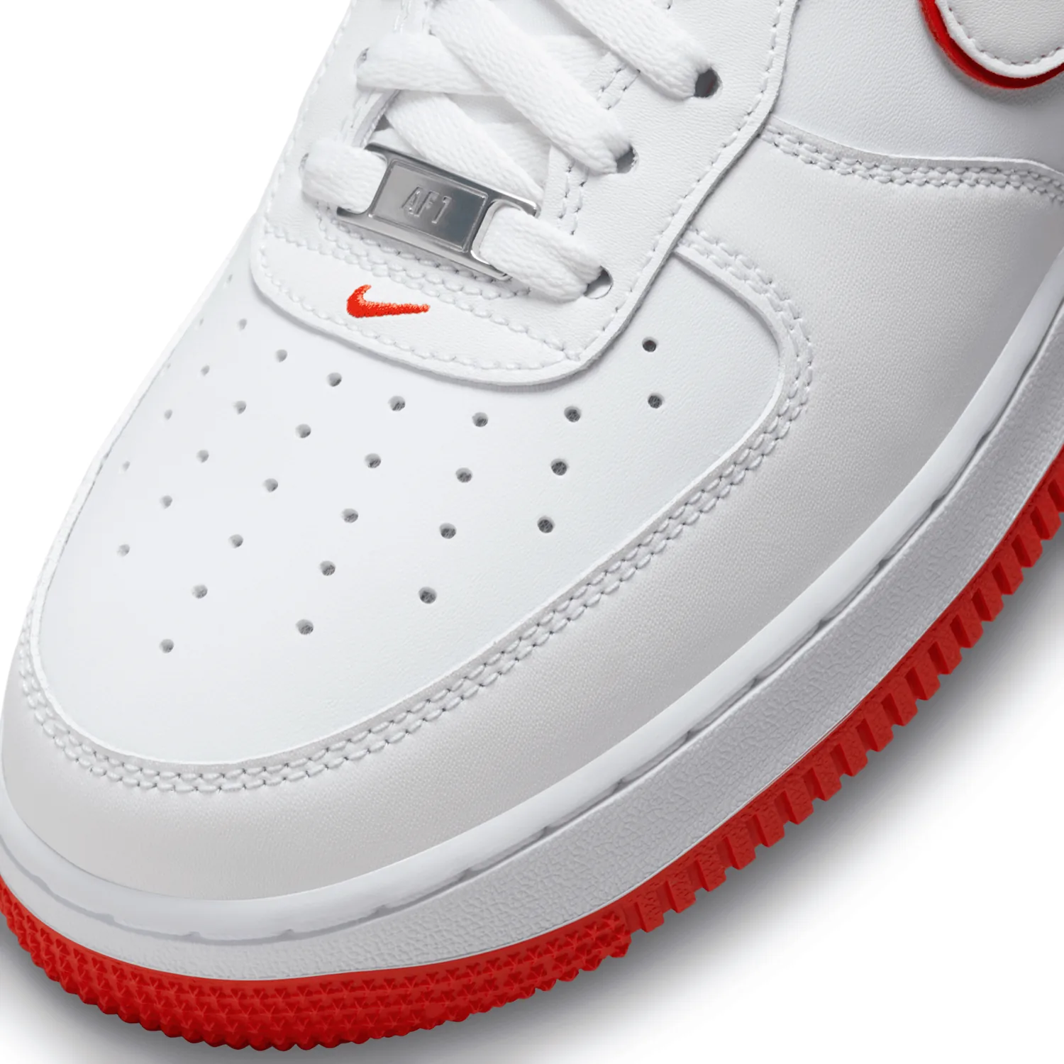 Nike Air Force 1 '07 'White Picante Red' image 7