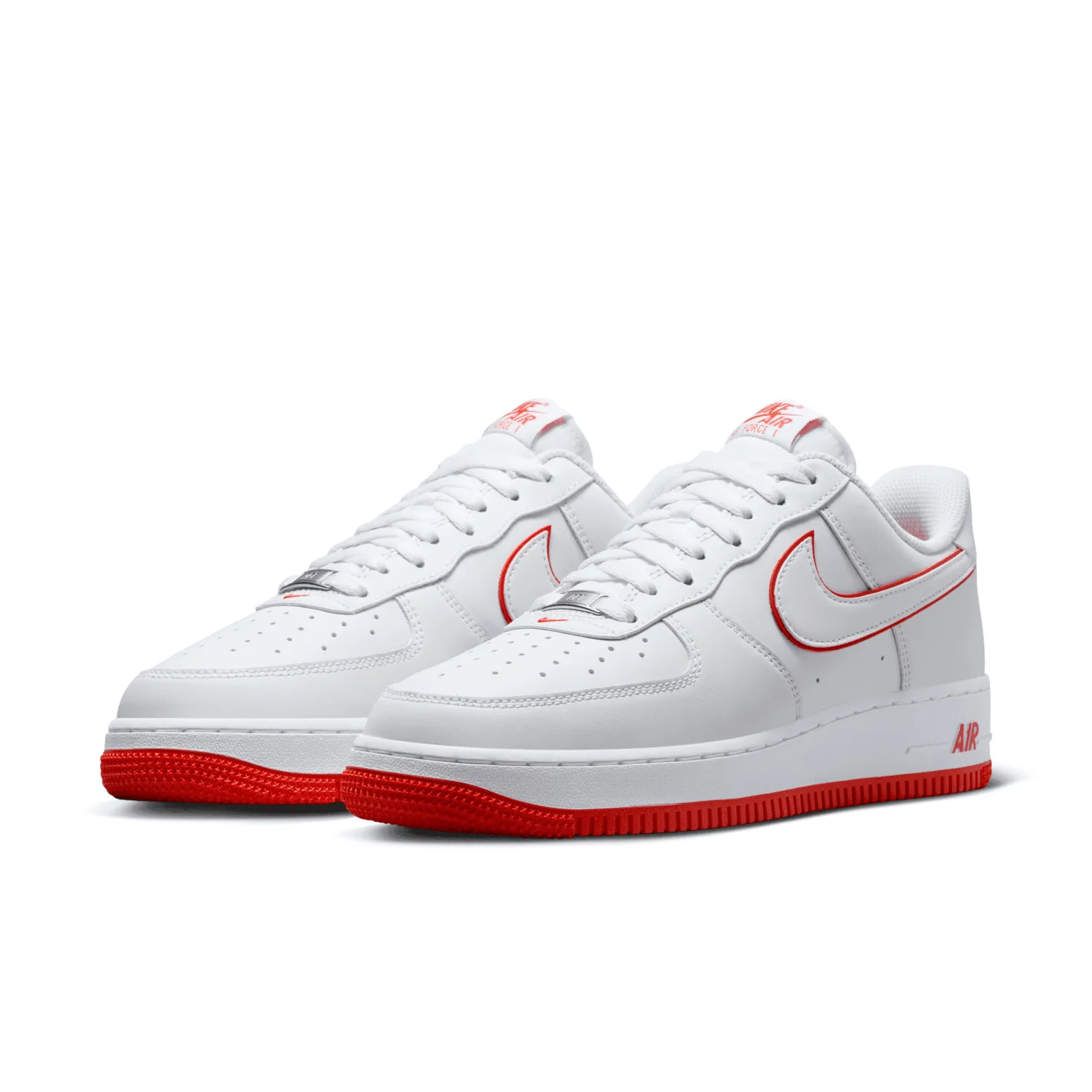 Nike Air Force 1 '07 'White Picante Red' image 4