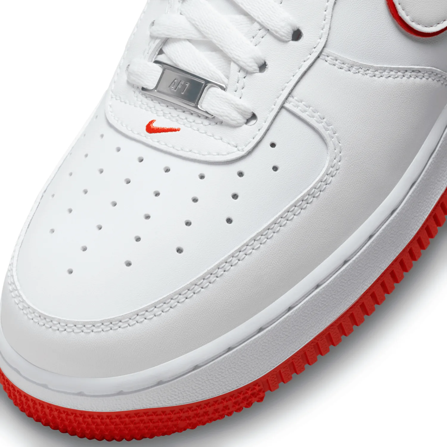 Nike Air Force 1 '07 'White Picante Red' image 6