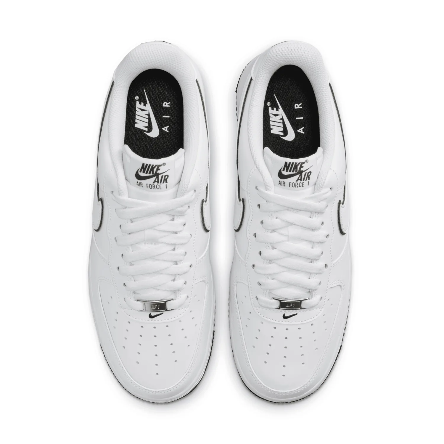 Nike Air Force 1 '07 'White Black Outline' image 3