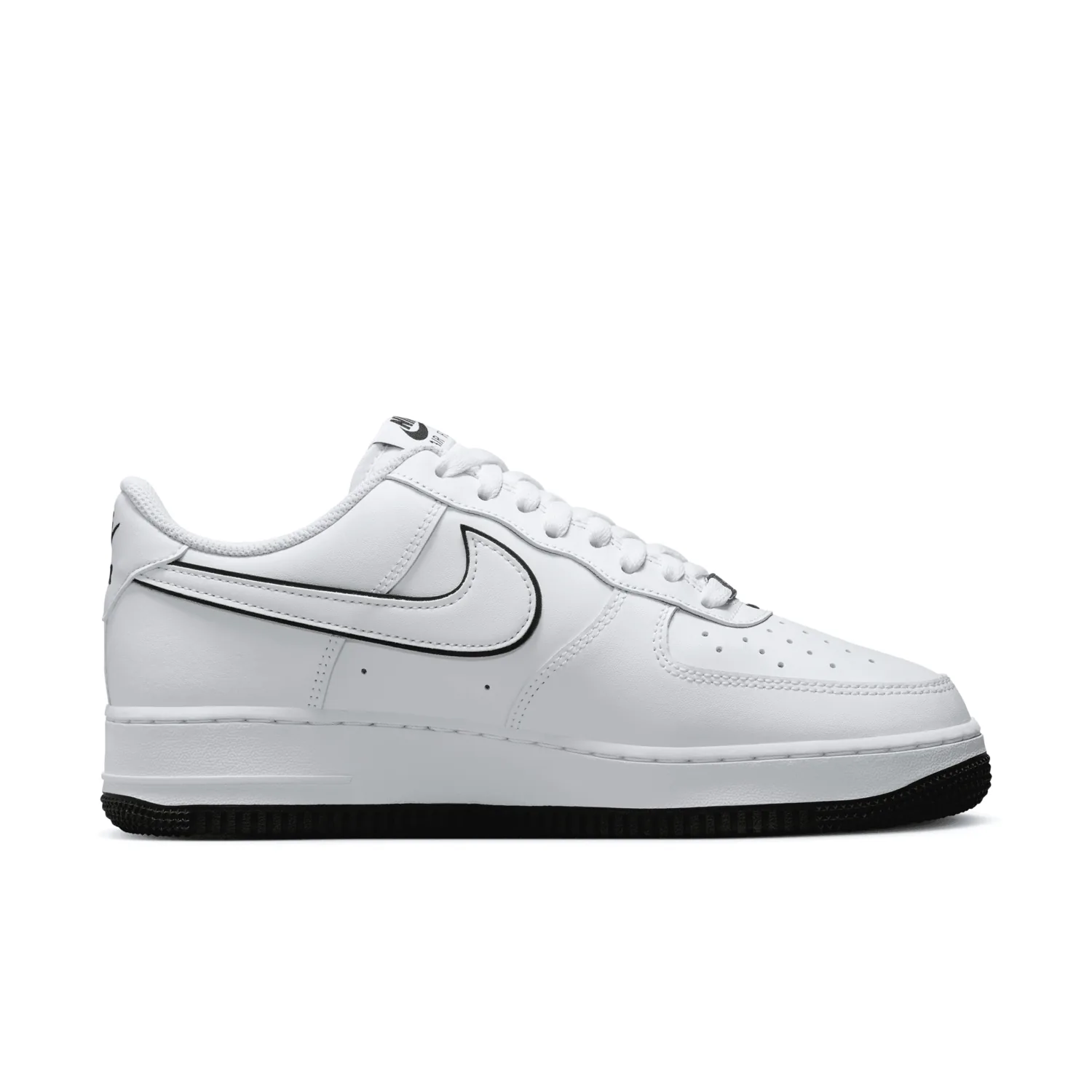 Nike Air Force 1 '07 'White Black Outline'