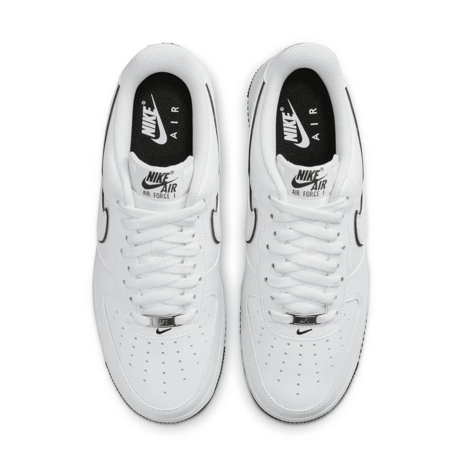 Nike Air Force 1 '07 'White Black Outline' image 3