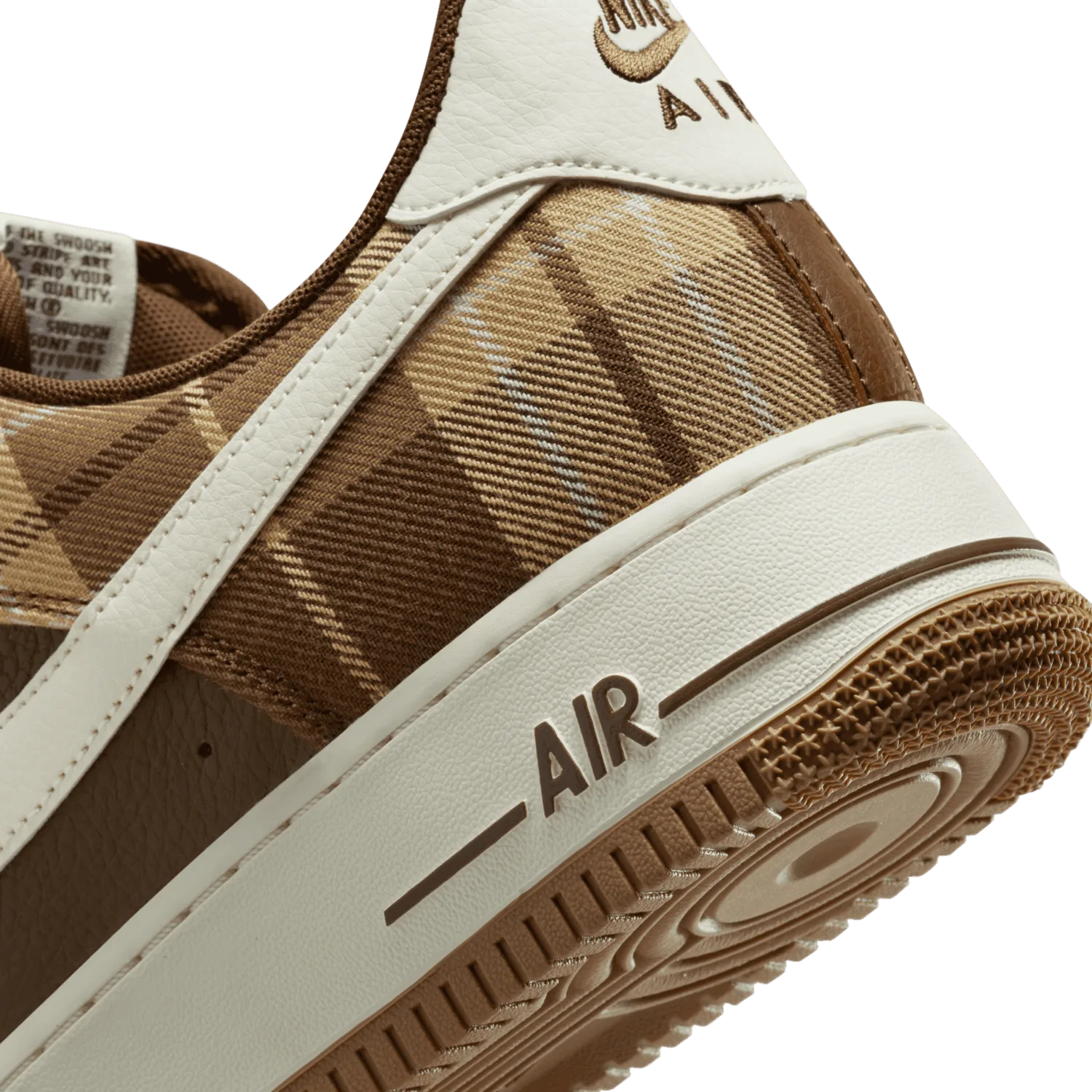 Nike Air Force 1 LX Tartan Cacao Wow image 7