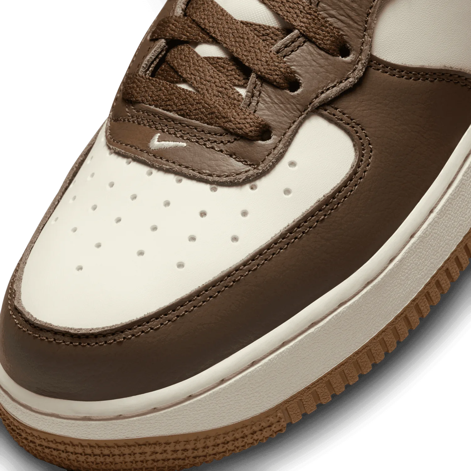 Nike Air Force 1 '07 Mid Brown Plaid image 6