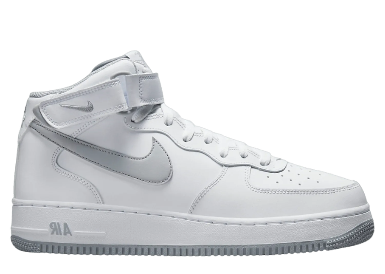Nike Air Force 1 Mid White Wolf Grey
