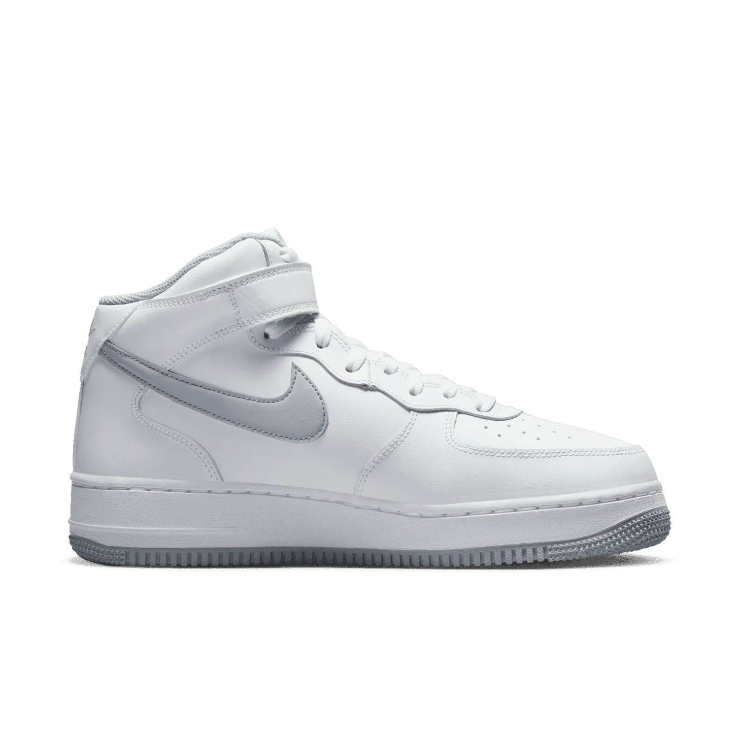 Nike Air Force 1 Mid White Wolf Grey image 3