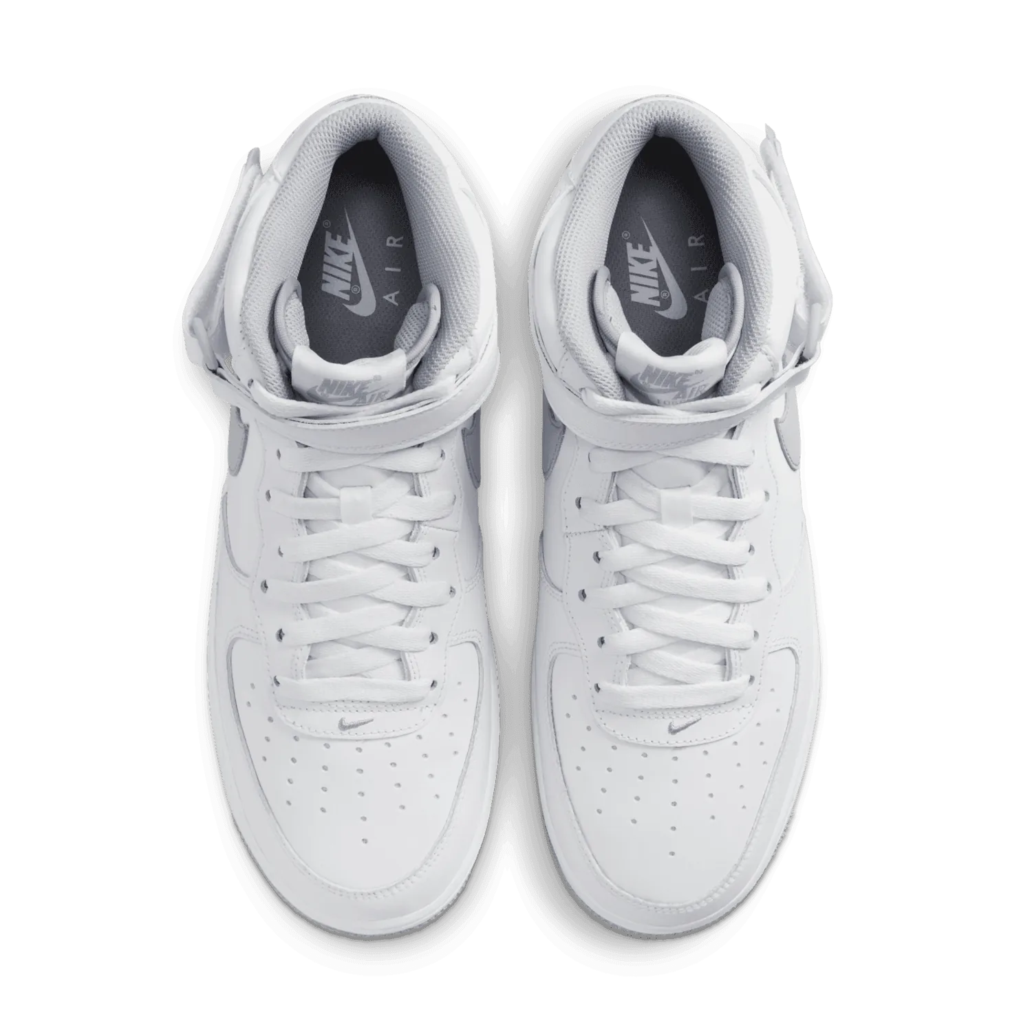 Nike Air Force 1 Mid White Wolf Grey image 4