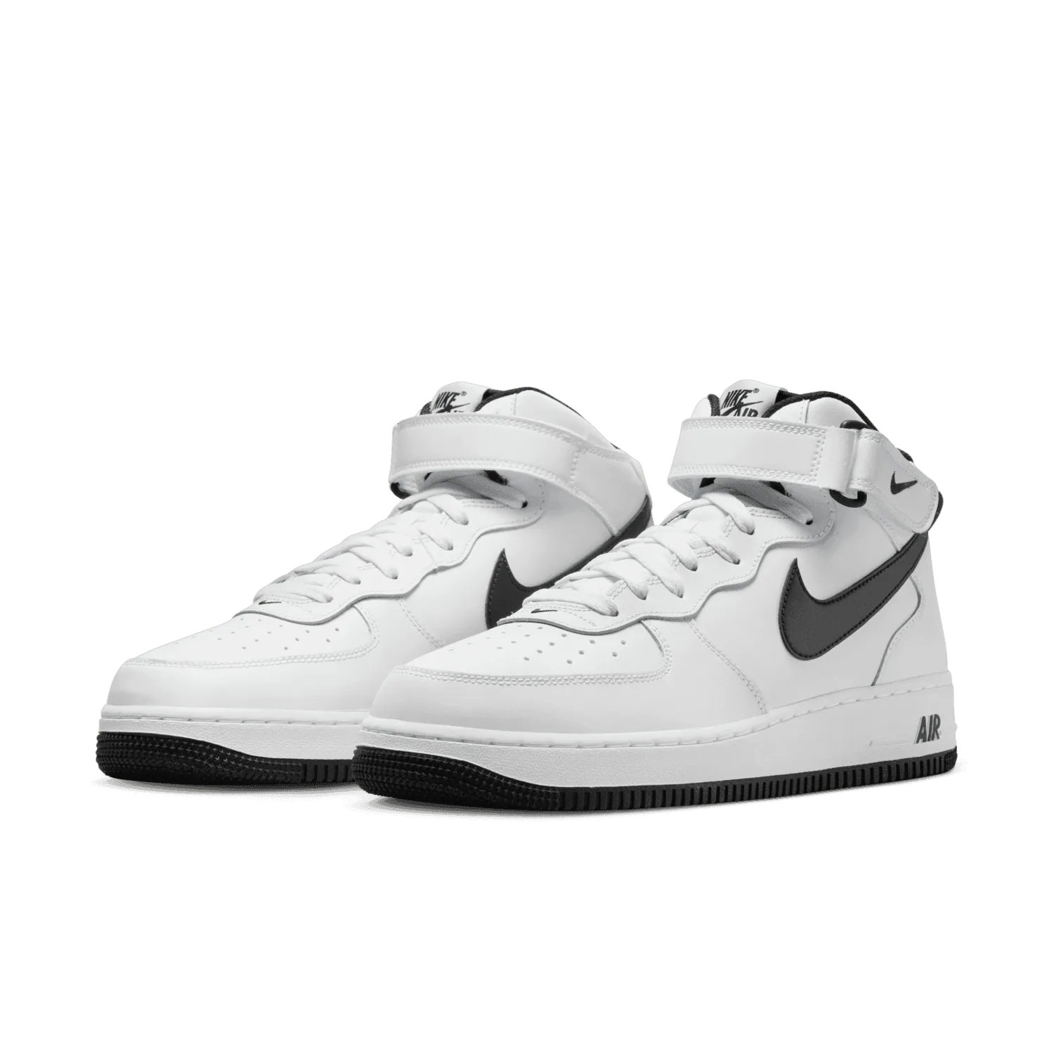 Nike Air Force 1 Mid '07 White Black image 6