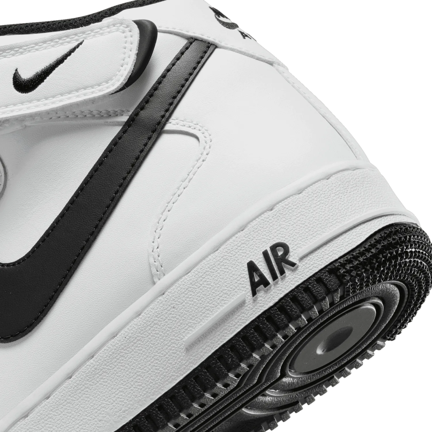 Nike Air Force 1 Mid '07 White Black image 9