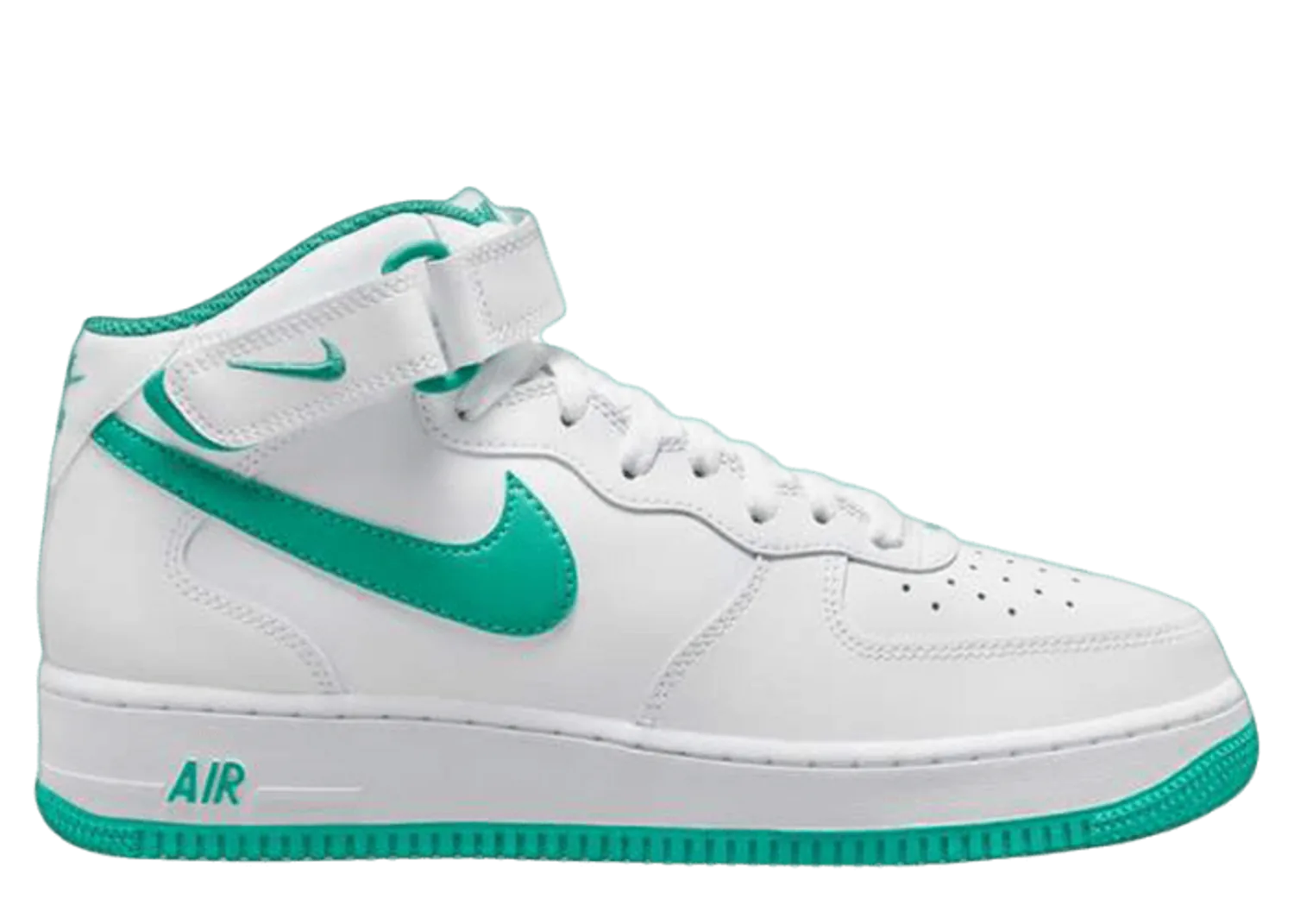 Nike Air Force 1 Mid White Clear Jade