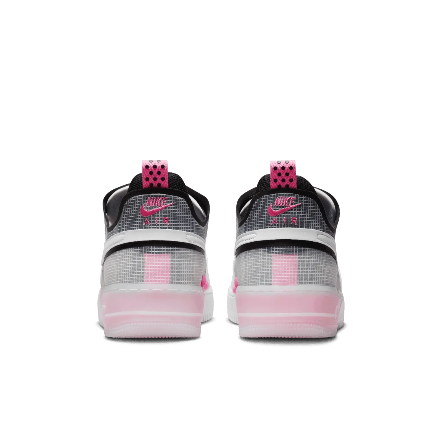 Nike Air Force 1 React White Black Pink Spell image 5