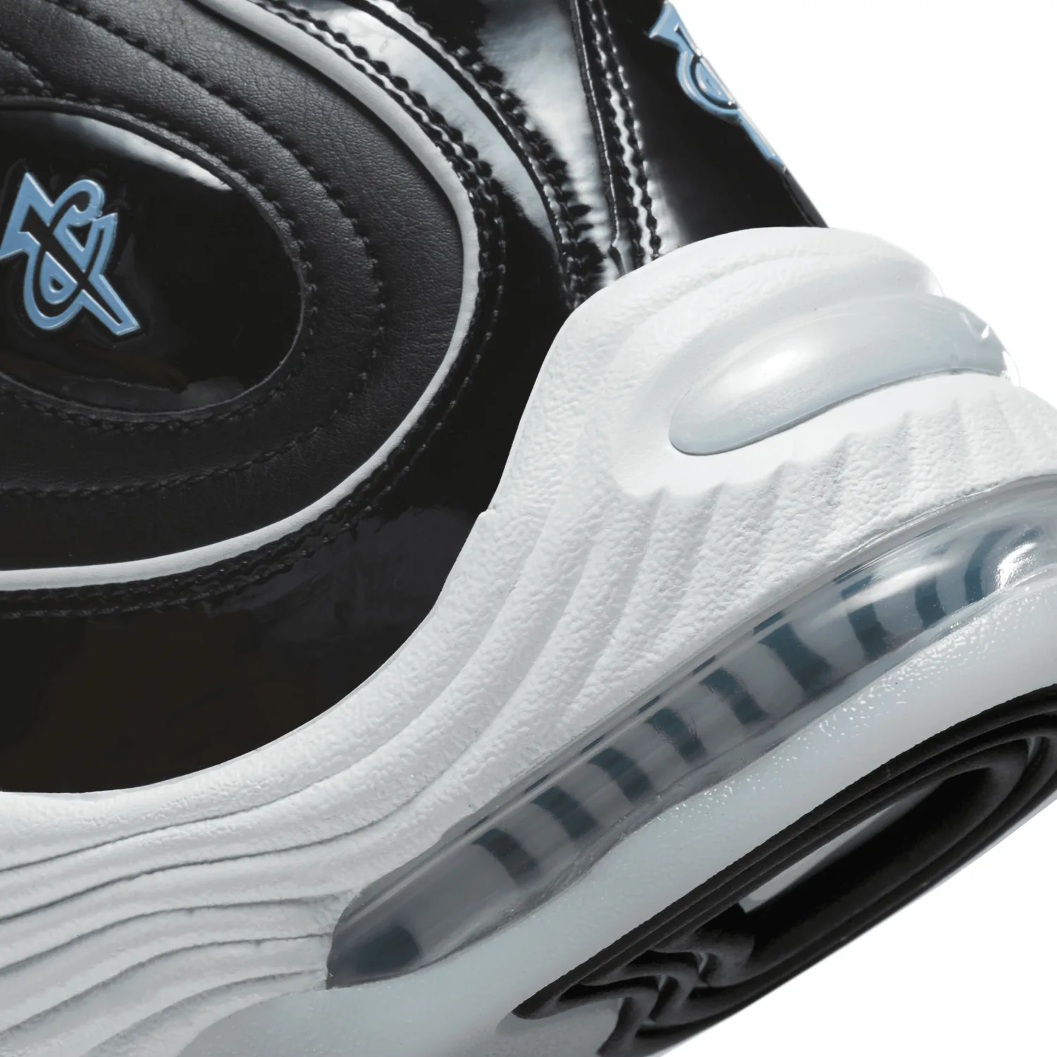 Nike Air Max Penny 2 All-Star Black Football Grey image 7