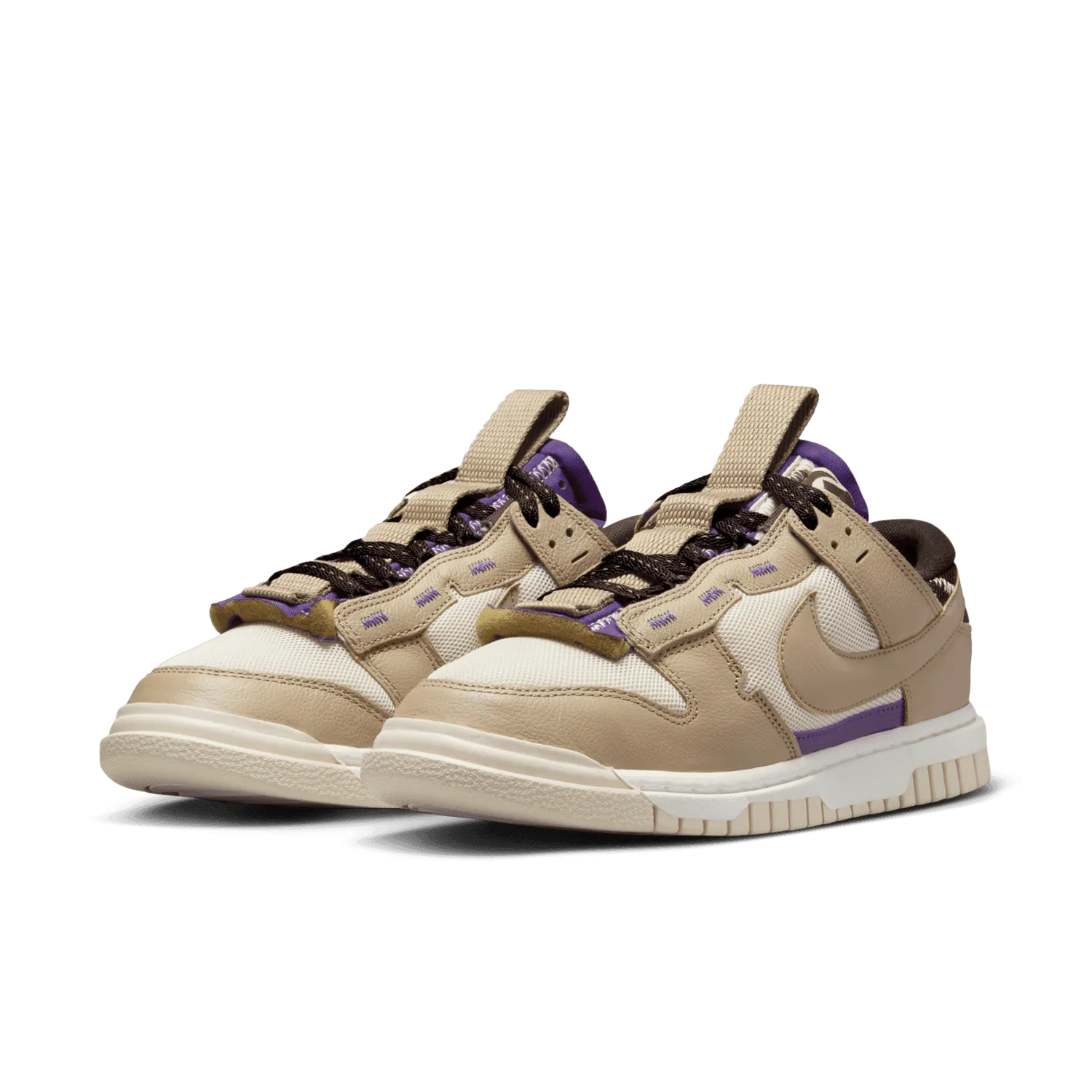 Nike Dunk Low Remastered Khaki Purple image 4