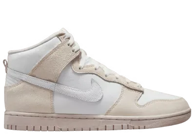 Nike Dunk High EMB Tan White