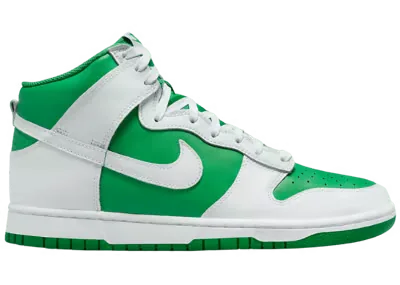 Nike Dunk High Pine Green White