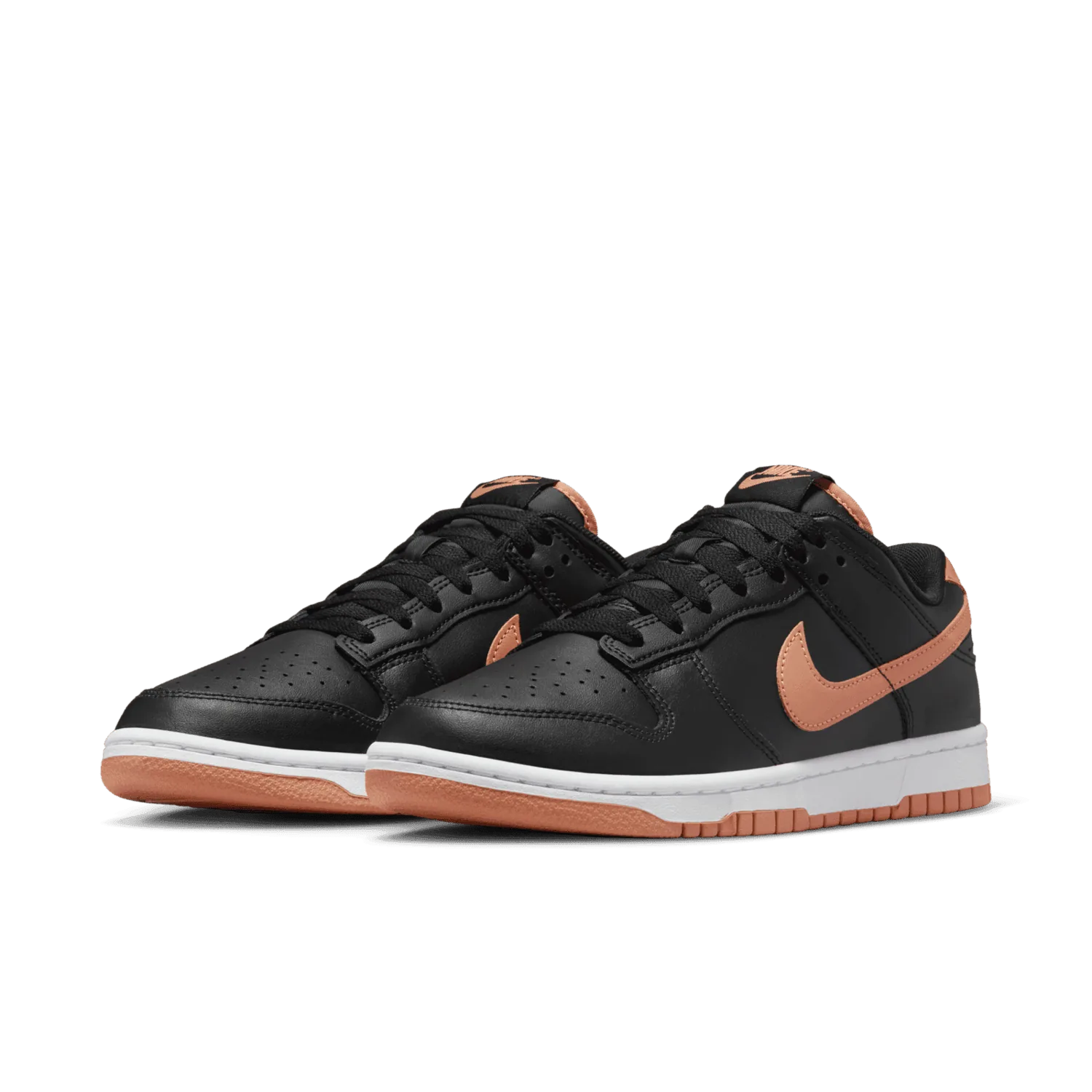 Nike Dunk Low Black Amber Brown image 4