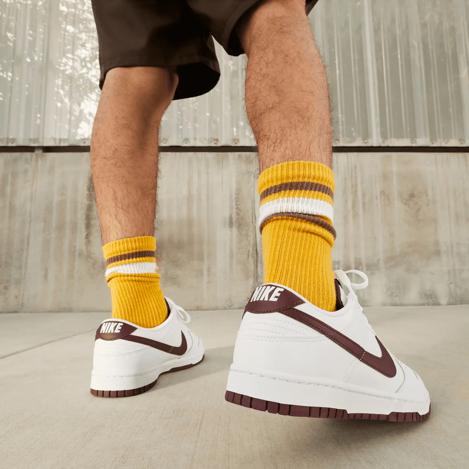 Nike Dunk Low White Night Maroon image 2