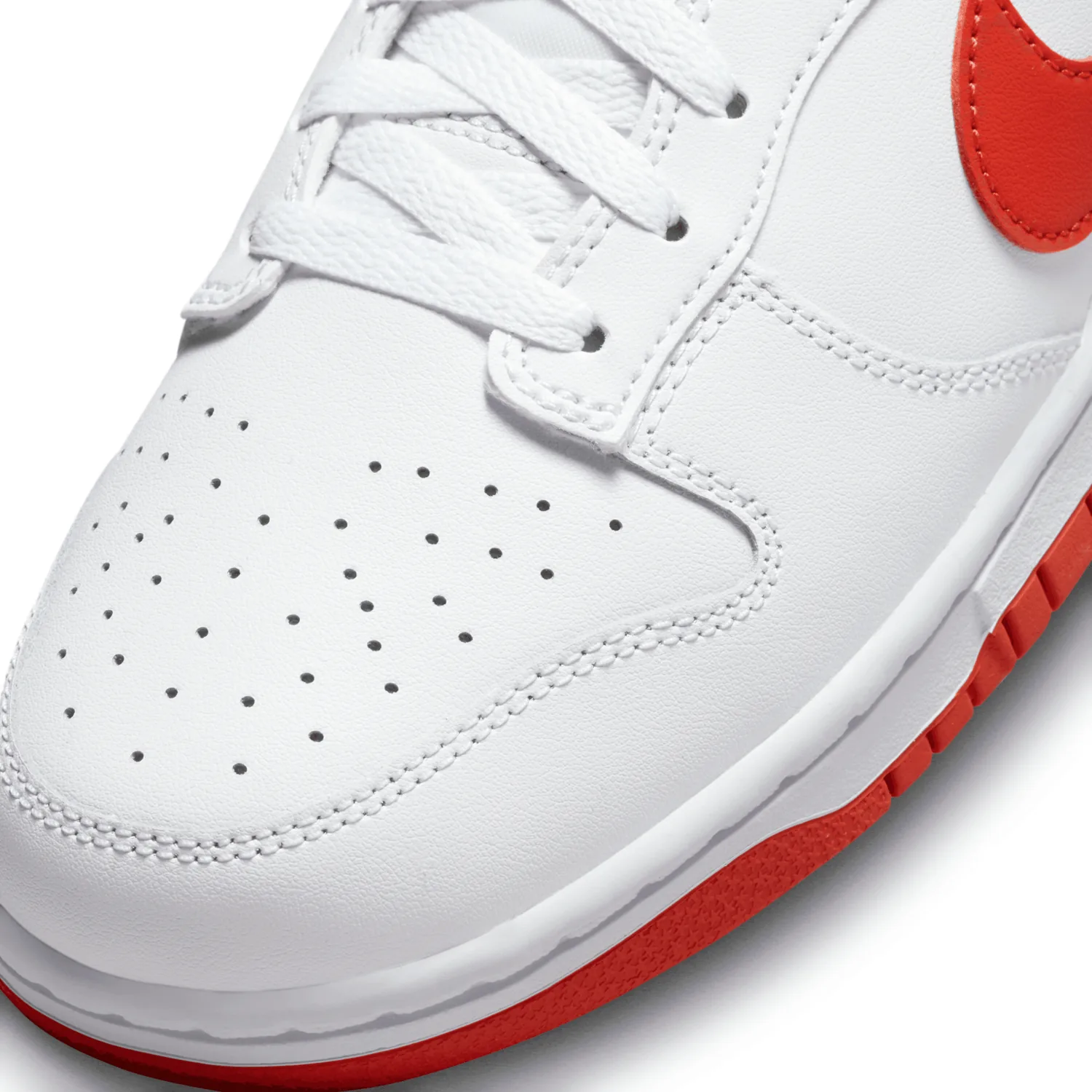 Nike Dunk Low White Picante Red image 6