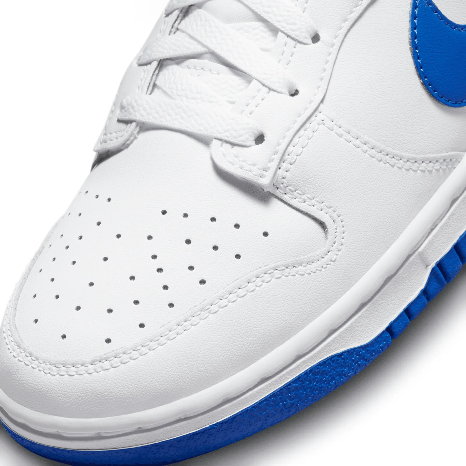 Nike Dunk Low White Hyper Royal image 5