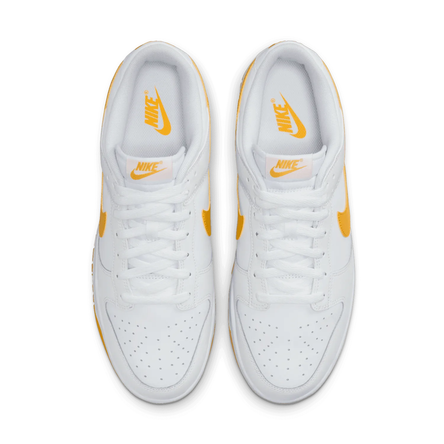 Nike Dunk Low White University Gold image 2