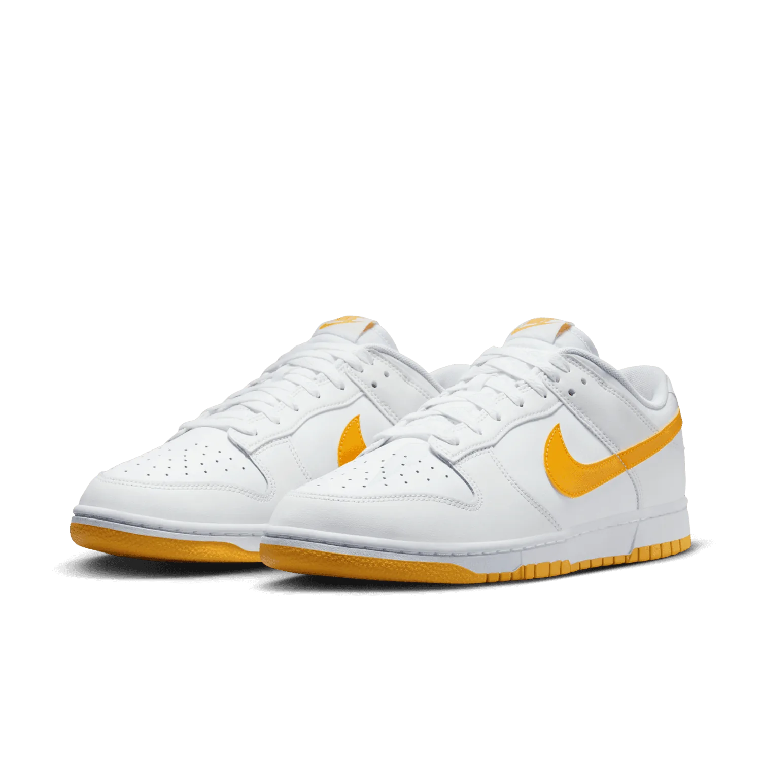 Nike Dunk Low White University Gold image 3