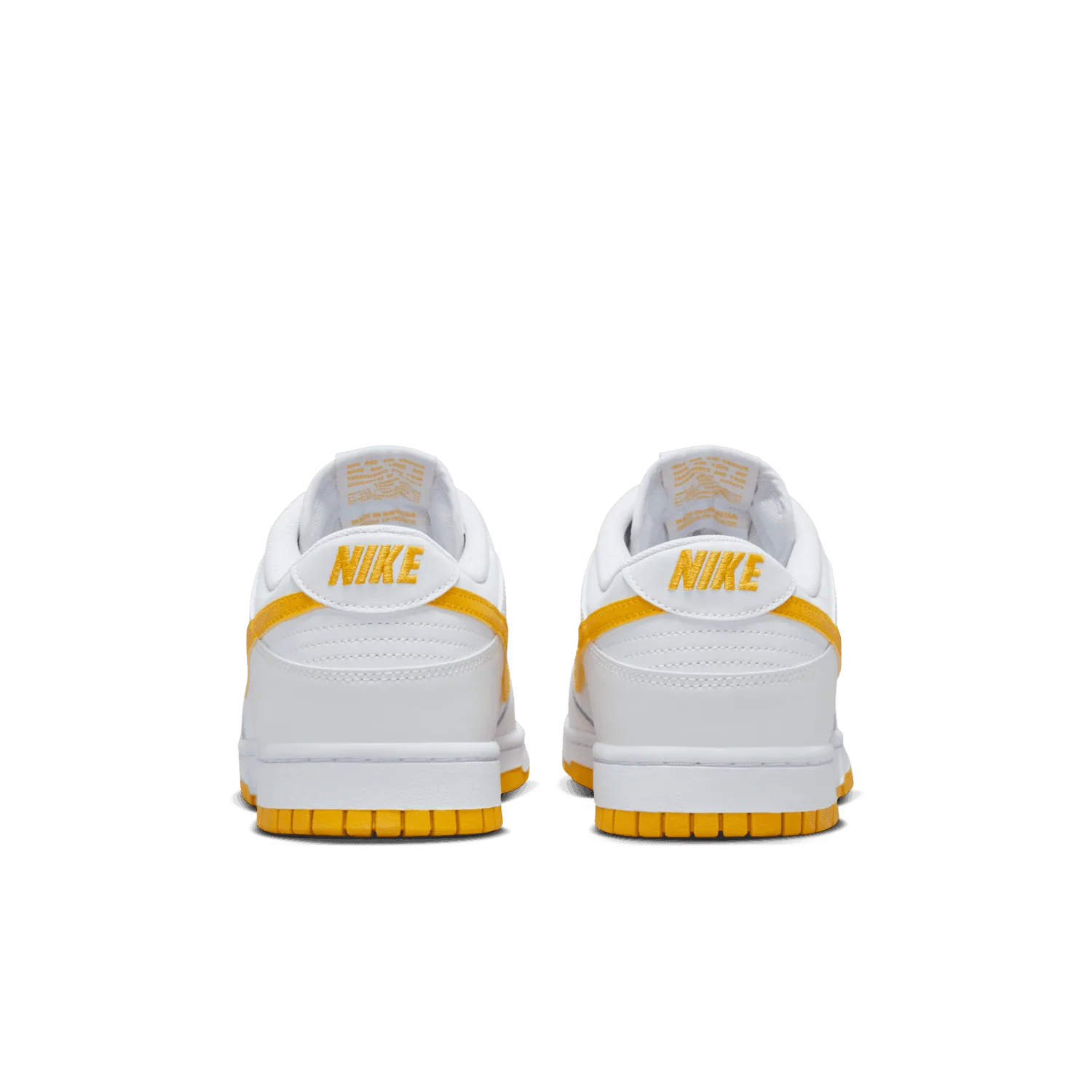 Nike Dunk Low White University Gold image 4