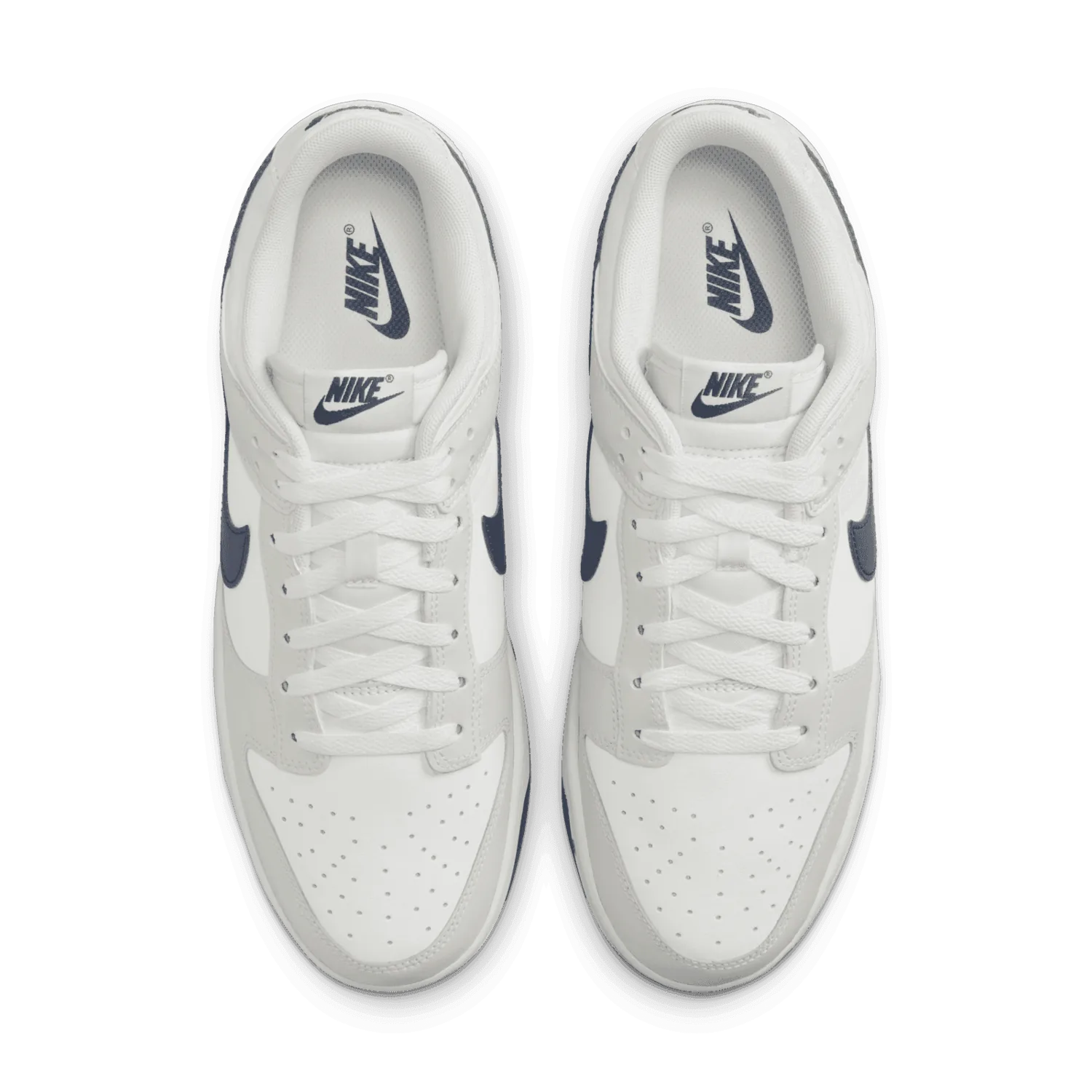 Nike Dunk Low Summit White Midnight Navy image 3