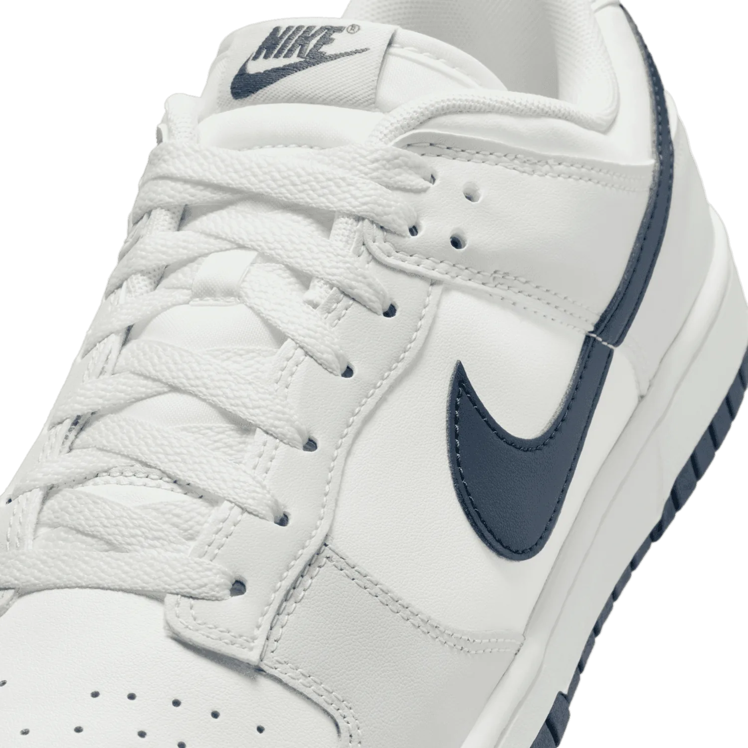 Nike Dunk Low Summit White Midnight Navy image 6