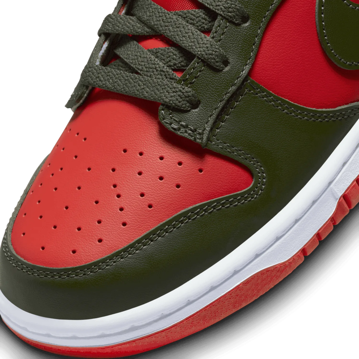 Nike Dunk Low Mystic Red Cargo Khaki image 6