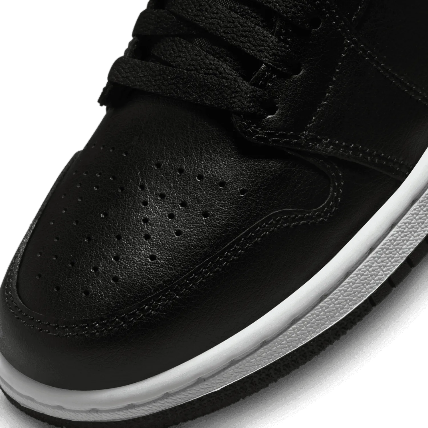 Jordan 1 Low Black White image 6