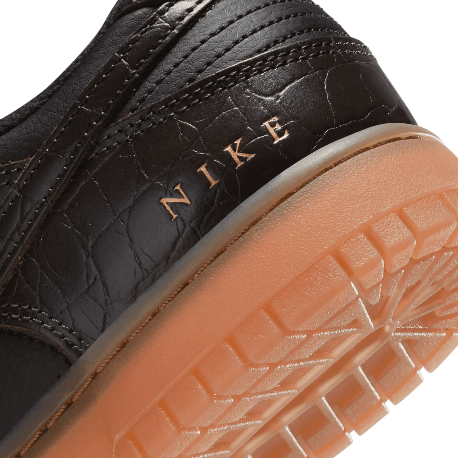 Nike Dunk Low SE Brown Croc image 7