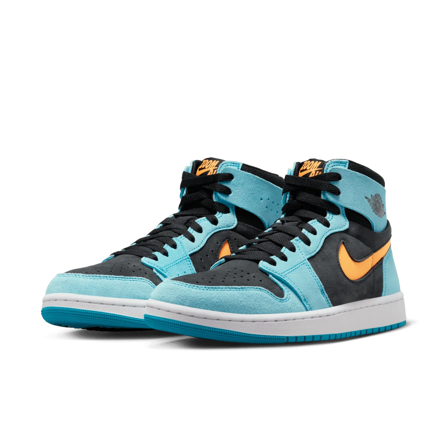 Air Jordan 1 High Zoom CMFT 2 Bleached Aqua Bright Citrus image 4
