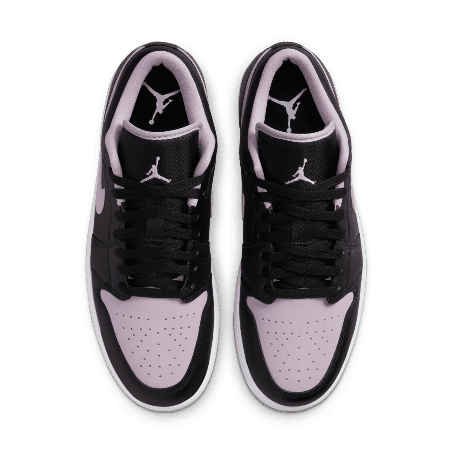 Air Jordan 1 Low SE Black Iced Lilac image 3